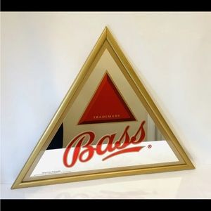 Bass co. Bar/pub vintage mirror